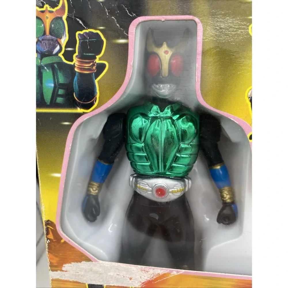 Vintage Kamen Rider Agito Bootleg Figure Set w/ Original Box Set of 5